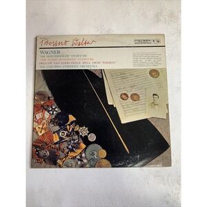 BRUNO WALTER COLUMBIA SYMPHONY WAGNER VINYL LP COLUMBIA ML5482 VG+